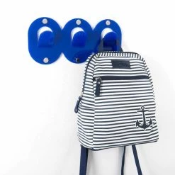 2 Cintre Triple Mural En Plexiglas Coloré - Freddie -Décoration D'intérieur 2 appendiabiti da parete triplo in plexiglass colorato design a clip freddie 4