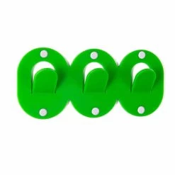 2 Cintre Triple Mural En Plexiglas Coloré - Freddie