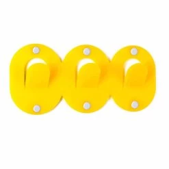 2 Cintre Triple Mural En Plexiglas Coloré - Freddie -Décoration D'intérieur 2 appendiabiti da parete triplo in plexiglass colorato design a clip freddie 6