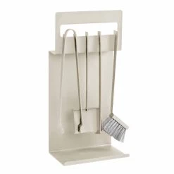 Accessoires De Cheminée En Acier Coloré Fabriqué En Italie 4 Pièces - Rachel -Décoration D'intérieur accessori da camino in acciaio colorato made in italy 4 pezzi rachel 4