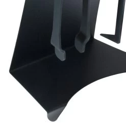 Accessoires De Cheminée En Acier Peint Made In Italy 3 Pièces - Virgil -Décoration D'intérieur accessori da camino in acciaio verniciato made in italy 3 pezzi virgilio 2