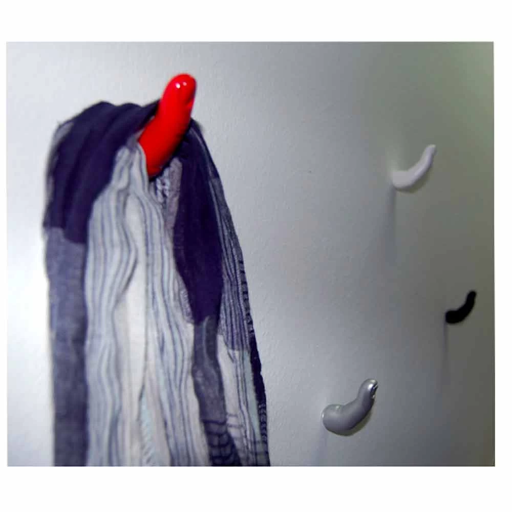 Porte-manteau Mural Design Fait Main En Résine Made In Italy - Muara 7 Porte-manteau Mural Design Fait Main En Résine Made In Italy - Muara – Image 5