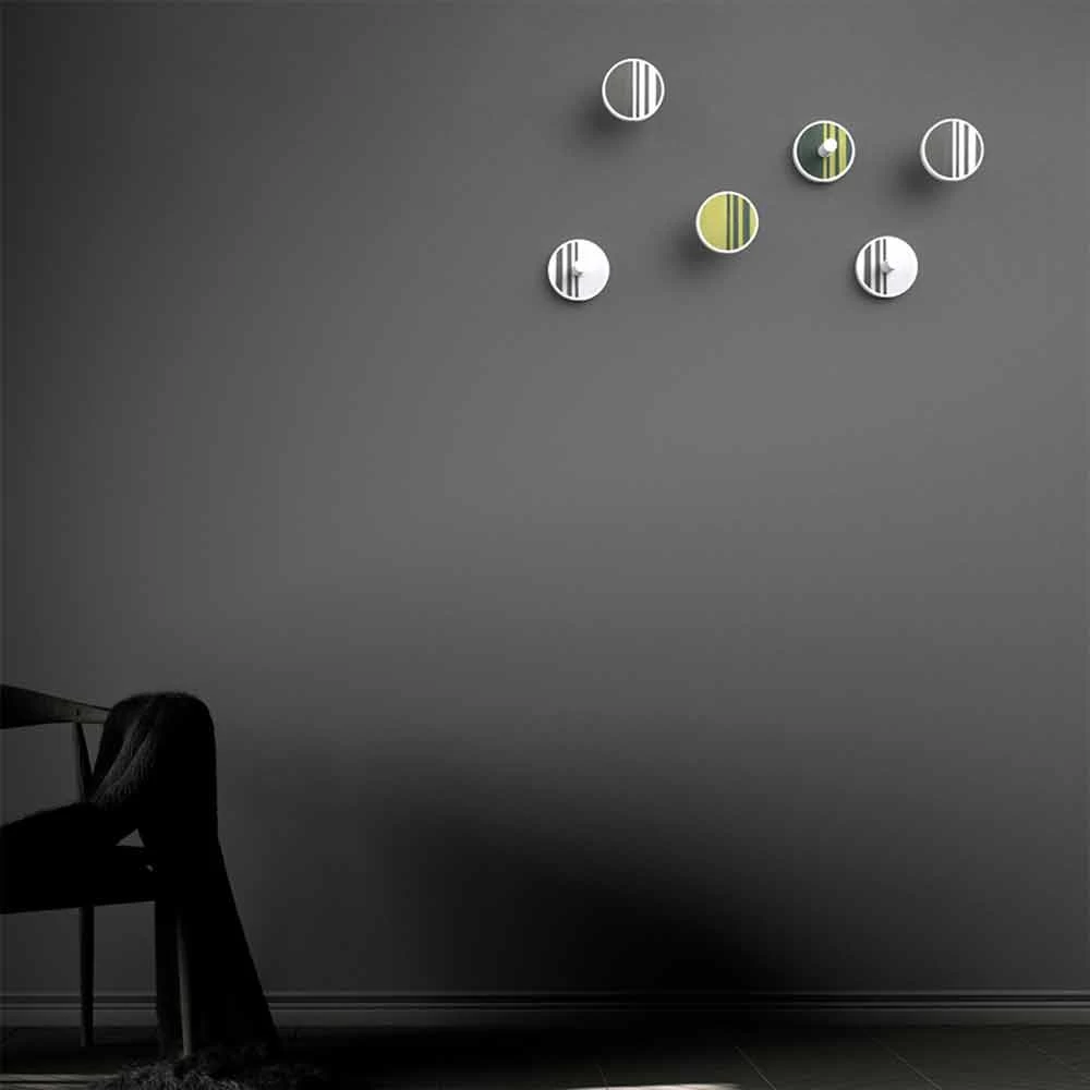 Porte-Manteau Mural En Bois De Frêne Avec Incrustations Verticales 2 Pièces - Gerusa 9 Porte-Manteau Mural En Bois De Frêne Avec Incrustations Verticales 2 Pièces - Gerusa – Image 7