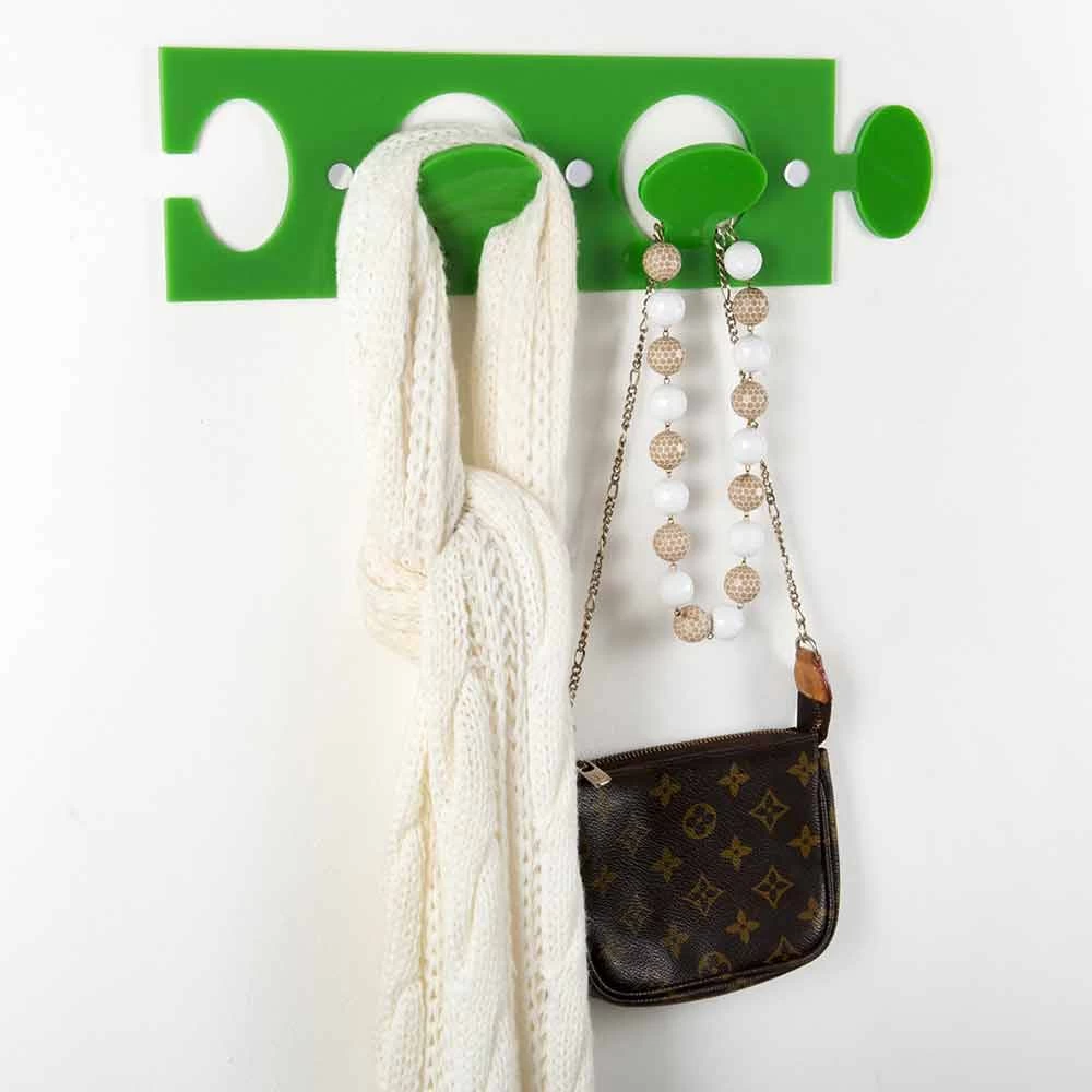 Support Mural En Plexiglas Coloré Avec 2 Crochets 3 Pièces - Fratack 4 Support Mural En Plexiglas Coloré Avec 2 Crochets 3 Pièces - Fratack – Image 2