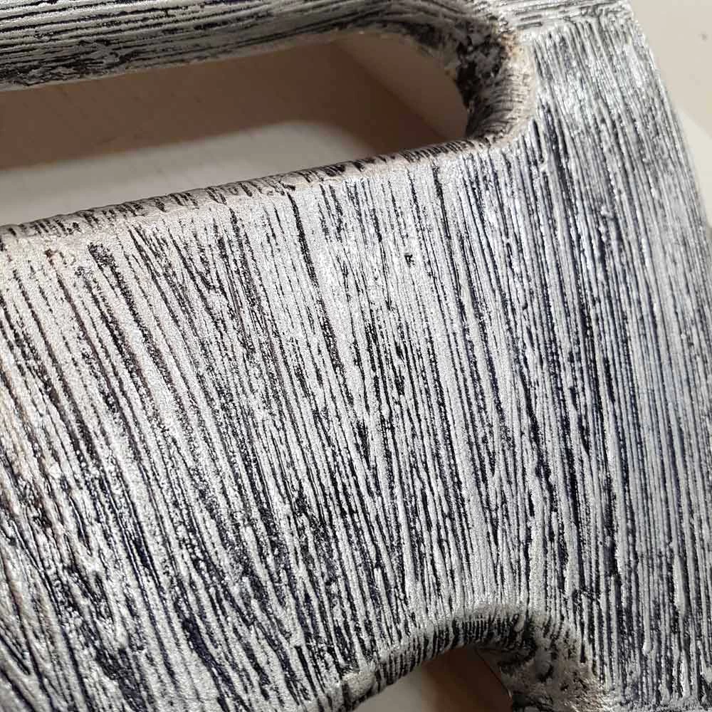 Porte Manteau Mural Moderne Avec Décoration En Feuille D'argent Holt 7 Porte Manteau Mural Moderne Avec Décoration En Feuille D'argent Holt – Image 5