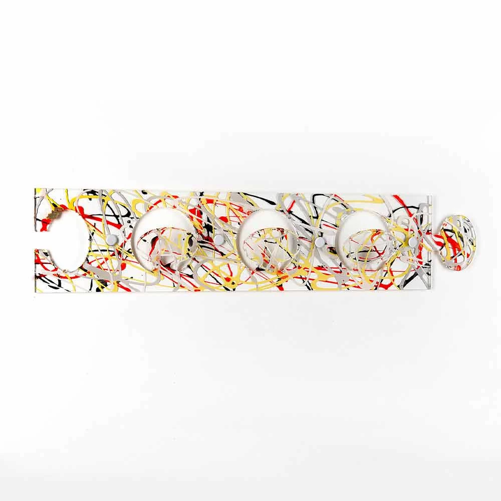 Cintre Mural En Plexiglas Coloré Avec 3 Crochets, 2 Pièces - Fratack 14 Cintre Mural En Plexiglas Coloré Avec 3 Crochets, 2 Pièces - Fratack – Image 12