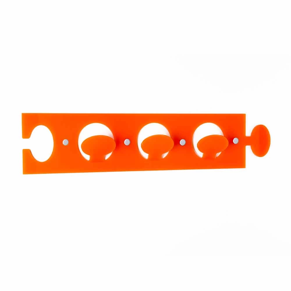 Cintre Mural En Plexiglas Coloré Avec 3 Crochets, 2 Pièces - Fratack 10 Cintre Mural En Plexiglas Coloré Avec 3 Crochets, 2 Pièces - Fratack – Image 8