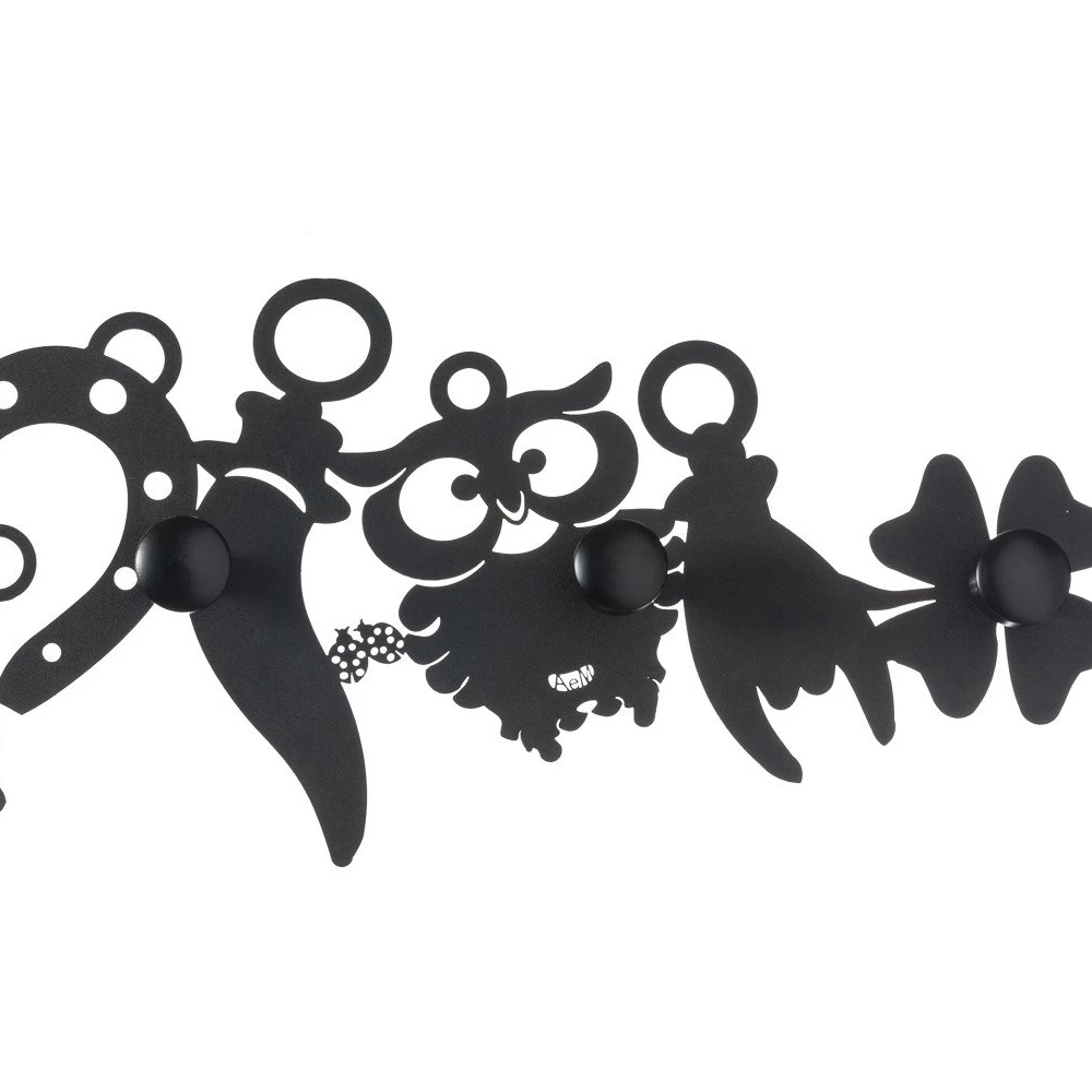 Portemanteau Mural En Fer Design Avec Porte-bonheur - Tibio 6 Portemanteau Mural En Fer Design Avec Porte-bonheur - Tibio – Image 4