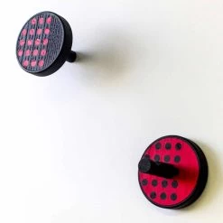 Porte-Manteau Mural En Bois De Frêne Avec Incrustations à Pois 2 Pièces - Quatto 18 Porte-Manteau Mural En Bois De Frêne Avec Incrustations à Pois 2 Pièces - Quatto -Décoration D'intérieur appendiabiti da parete in legno di frassino con intarsi 2 pezzi quatto 4