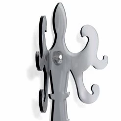 Porte-manteau Design En Plexiglas Transparent Ou Fumé - Baden 13 Porte-manteau Design En Plexiglas Transparent Ou Fumé - Baden -Décoration D'intérieur appendiabiti da parete in plexiglass trasparente o fume di design baden 5