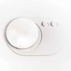 Porte-manteau Mural Moderne En Acier Avec Miroir Fabriqué En Italie - Pilippo -Décoration D'intérieur appendiabiti da parete moderno in acciaio con specchio made in italy pilippo 7