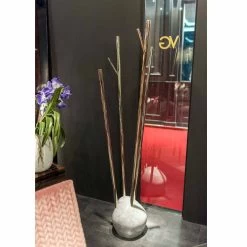 Portemanteau De Design Avec Base En Marbre Zak -Décoration D'intérieur appendiabiti da terra con base in marmo di design zak 2