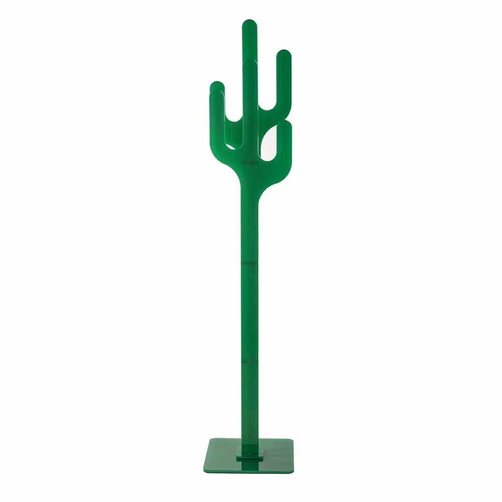 Portemanteau De Design Moderne Vert Cactus, Fait En Italie 4 Portemanteau De Design Moderne Vert Cactus, Fait En Italie – Image 2