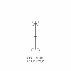 Portemanteau Laiton Fini Chrome Fabriqué En Italie - Moscou -Décoration D'intérieur appendiabiti da terra in ottone finitura cromata realizzato in italia mosca 4