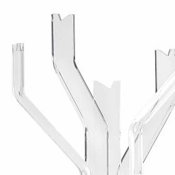 Portemanteau De Design Moderne Transparent Avec 5 Crochets Andrea 7 Portemanteau De Design Moderne Transparent Avec 5 Crochets Andrea -Décoration D'intérieur appendiabiti da terra trasparente a 5 ganci andrea design moderno 2