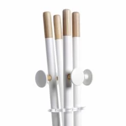 Portemonteau De Design Moderne Italien Blanc Et Bois Naturel Alix 10 Portemonteau De Design Moderne Italien Blanc Et Bois Naturel Alix -Décoration D'intérieur appendiabiti di design moderno bianco e legno naturale alix 3