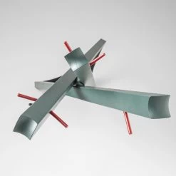 Porte-manteau En Frêne Massif Avec Chevilles En Métal Fabriqué En Italie - Bienna -Décoration D'intérieur appendiabiti in frassino massello con pioli in metallo made in italy bienna 3