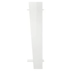 Portemanteau Design Oblique En Bois Blanc Brillant Ou Ardoise - Joris -Décoration D'intérieur appendiabiti in legno bianco lucido o ardesia dal design obliquo joris 4