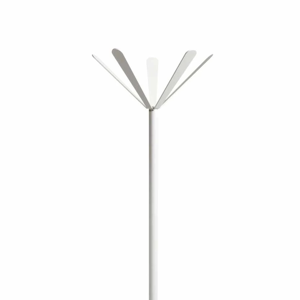 Portemanteau De Design Moderne En Métal Peint Et Base En Mdf Zena 4 Portemanteau De Design Moderne En Métal Peint Et Base En Mdf Zena – Image 2