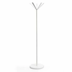 Portemanteau De Design Moderne En Métal Peint Et Base En Mdf Zena