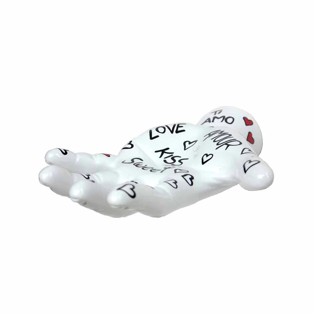 Support Mural Moderne En Résine Et Acier Fabriqué En Italie - Bongo 6 Support Mural Moderne En Résine Et Acier Fabriqué En Italie - Bongo – Image 4