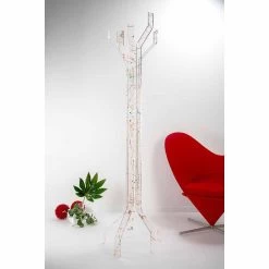 Porte Manteau Moderne Multicolore Fabriqué En Italie, Andrea -Décoration D'intérieur appendiabiti moderno da terra multicolor fatto in italia andrea 4