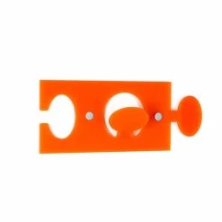 Cintres Muraux En Plexiglas Coloré Design Moderne 4 Pièces - Fratack -Décoration D'intérieur appendini da parete in plexiglass colorato design singolo 4 pezzi fratack 6