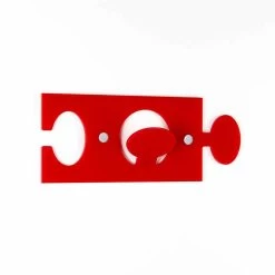 Cintres Muraux En Plexiglas Coloré Design Moderne 4 Pièces - Fratack