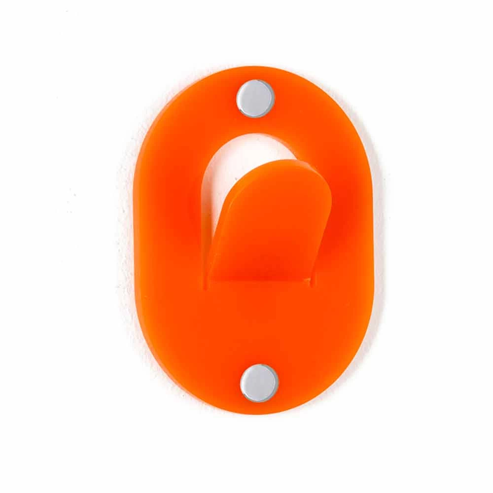 Cintre Mural En Plexiglas Coloré 5 Pièces Clip Design - Freddie 3 Cintre Mural En Plexiglas Coloré 5 Pièces Clip Design - Freddie