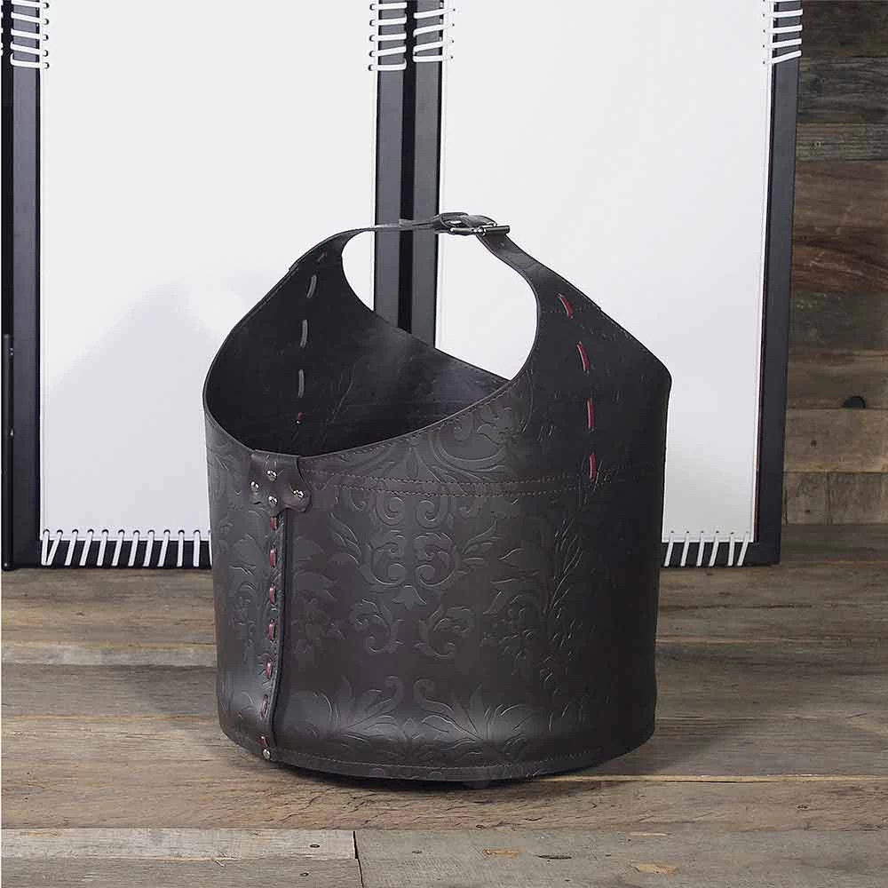 Sac Porte-bois En Cuir Michelangelo, Fabriqué En Italie Avec Des Cuirs Fins 3 Sac Porte-bois En Cuir Michelangelo, Fabriqué En Italie Avec Des Cuirs Fins