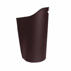 Stockeur à Pellets De Design Moderne Fait En Cuir Sapel -Décoration D'intérieur cesto porta pellet da interno in cuoio 15 kg di design sapel 16