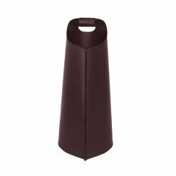 Stockeur à Pellets De Design Moderne Fait En Cuir Sapel -Décoration D'intérieur cesto porta pellet da interno in cuoio 15 kg di design sapel 18