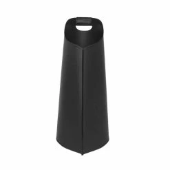 Stockeur à Pellets De Design Moderne Fait En Cuir Sapel -Décoration D'intérieur cesto porta pellet da interno in cuoio 15 kg di design sapel 7