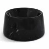 Bol Moderne Pour Chiens Et Chats En Marbre Blanc Ou Noir Fabriqué En Italie - Catt