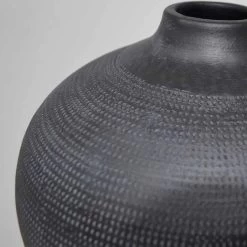 Composition De 2 Vases En Céramique Décorés De Style Moderne - Lampedusa -Décoration D'intérieur composizione di 2 vasi decorativi in ceramica decorata lampedusa 5