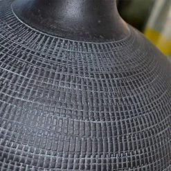 Composition De 2 Vases En Céramique Décorés De Style Moderne - Lampedusa -Décoration D'intérieur composizione di 2 vasi decorativi in ceramica decorata lampedusa 6