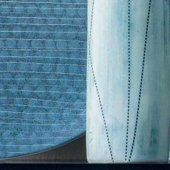 Composition De 4 Vases Et Centre De Table En Porcelaine Peinte à La Main - Liberio -Décoration D'intérieur composizione di 4 vasi e centrotavola in porcellana dipinta a mano liberio 5