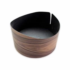 Conteneur Moderne Circulaire En Bois Véritable Made In Italy – Stan 26 Conteneur Moderne Circulaire En Bois Véritable Made In Italy – Stan -Décoration D'intérieur contenitore moderno circolare in vero legno made in italy stan 6