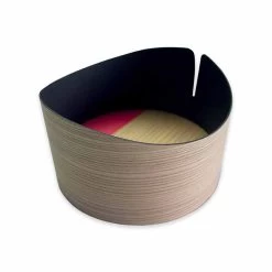 Conteneur Moderne Circulaire En Bois Véritable Made In Italy – Stan 28 Conteneur Moderne Circulaire En Bois Véritable Made In Italy – Stan -Décoration D'intérieur contenitore moderno circolare in vero legno made in italy stan 8