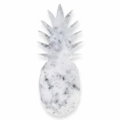 Presse-papiers Design Ananas En Marbre De Carrare Blanc Fabriqué En Italie - Arta