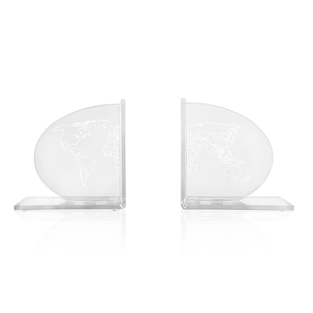 Conception De Serre-livres En Plexiglas Transparent Avec Carte De Conception - Aretone 3 Conception De Serre-livres En Plexiglas Transparent Avec Carte De Conception - Aretone