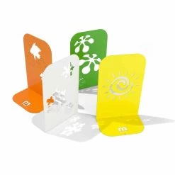 Set De 4 Serre-livres Blokko, De Design Italien