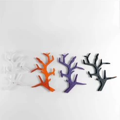 Étagère Murale En Plexiglas Avec Patères Made In Italy - Néon -Décoration D'intérieur mensola da parete in plexiglass con ganci appendiabiti made in italy neon 14