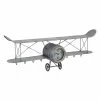 Horloge Murale En Forme D'avion En Acier Et Verre Homemotion - Plano