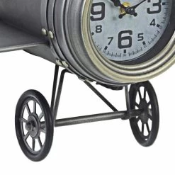 Horloge Murale En Forme D'avion En Acier Et Verre Homemotion - Plano 9 Horloge Murale En Forme D'avion En Acier Et Verre Homemotion - Plano -Décoration D'intérieur orologio a muro a forma di aereo in acciaio e vetro homemotion plano 3