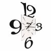 Horloge Murale Design En Fer Noir Ou Aluminium Fabriquée En Italie - Prospi 1 Horloge Murale Design En Fer Noir Ou Aluminium Fabriquée En Italie - Prospi -Décoration D'intérieur orologio a muro di design in ferro nero o alluminio made in italy prospi 2