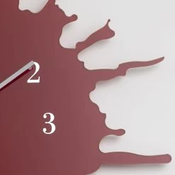 Horloge Murale En Cristal Acrylique Coloré - Migno -Décoration D'intérieur orologio a muro in cristallo acrilico colorato design a macchia migno 2