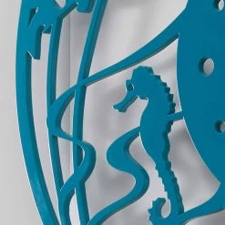 Grande Horloge Murale Moderne En Bois Ronde Colorée - Infondoalmar -Décoration D'intérieur orologio a muro in legno design grande moderno colorato tondo infondoalmar 5