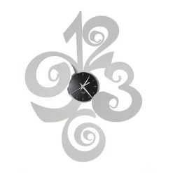 Horloge Murale Design Ronde Moderne En Fer 2 Tailles - Drako