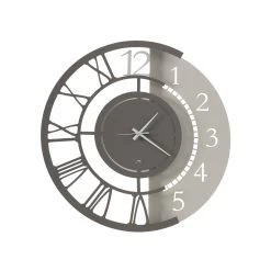 Horloge Murale En Fer Design Rond Moderne à Double Numérotation - Kassio 15 Horloge Murale En Fer Design Rond Moderne à Double Numérotation - Kassio -Décoration D'intérieur orologio a parete in ferro design tondo moderno doppia numerazione kassio 5